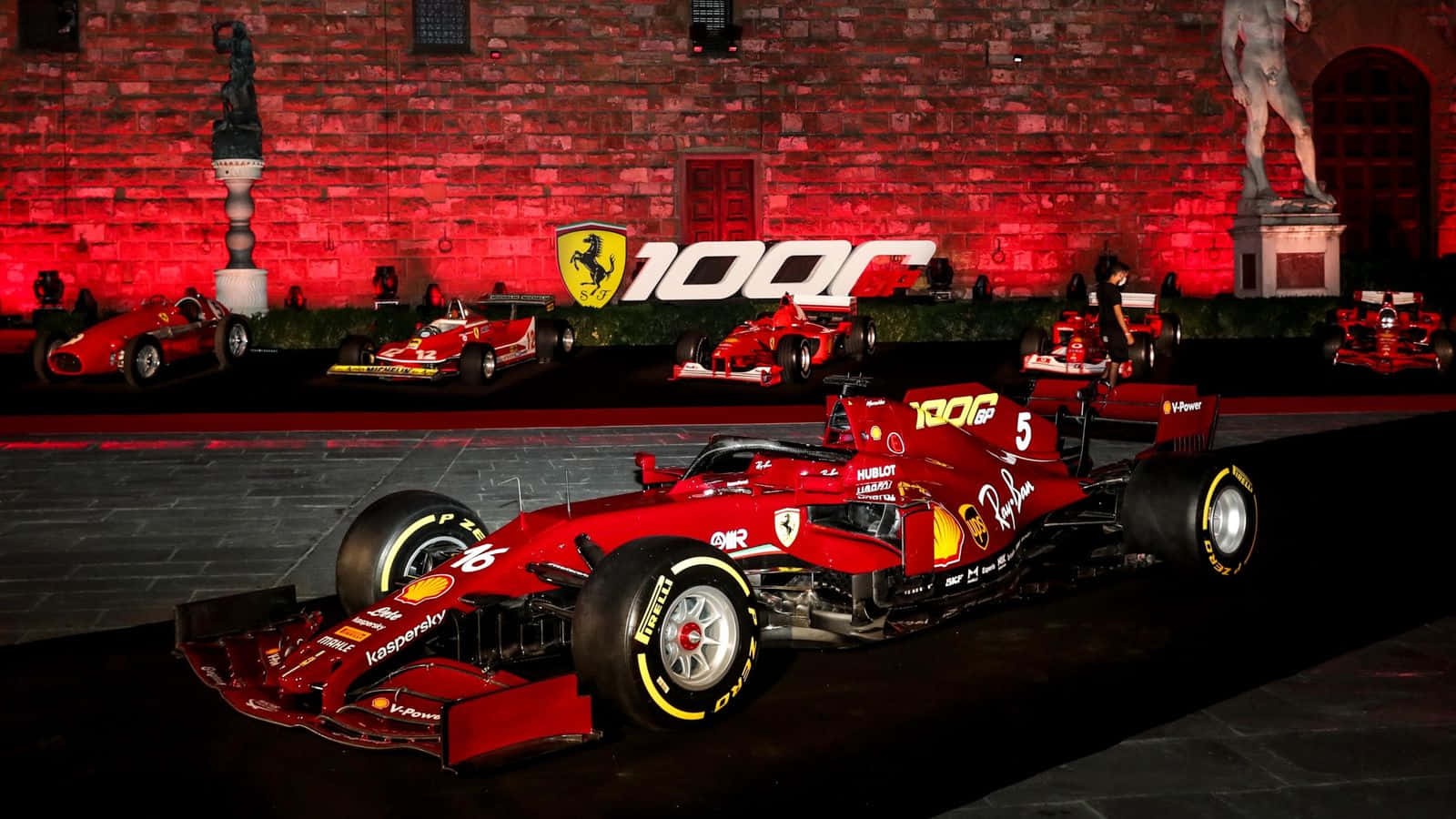 Ferrari Formula 1 Car Breaks Speed Records Wallpaper