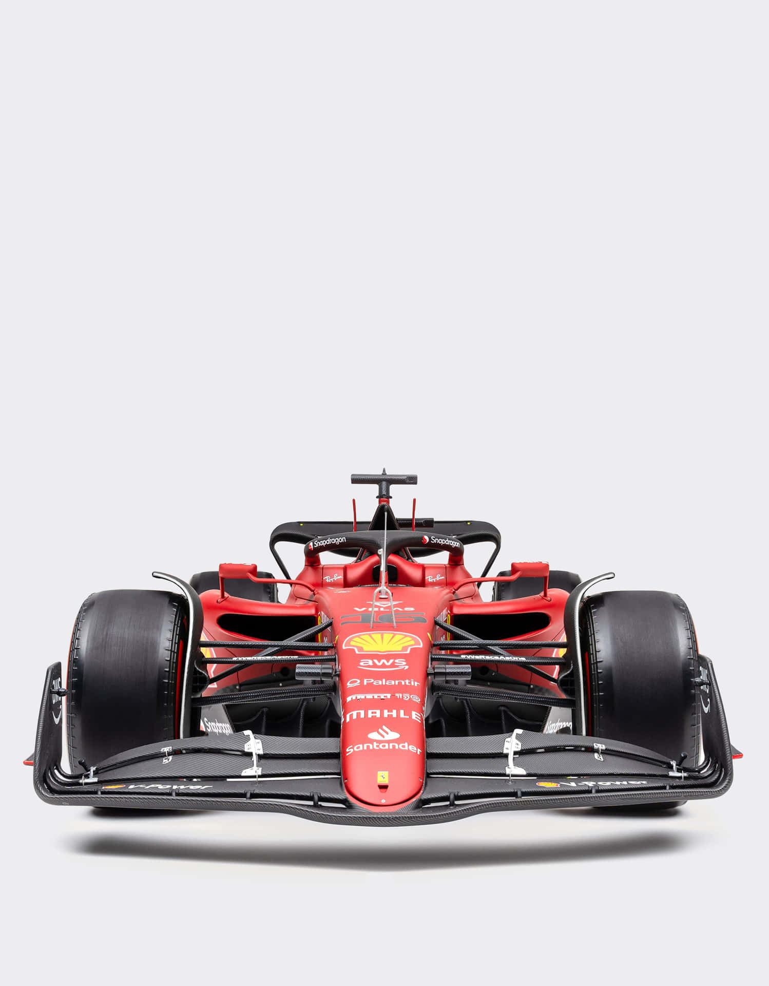 Ferrari F1 Racecar Front View Wallpaper
