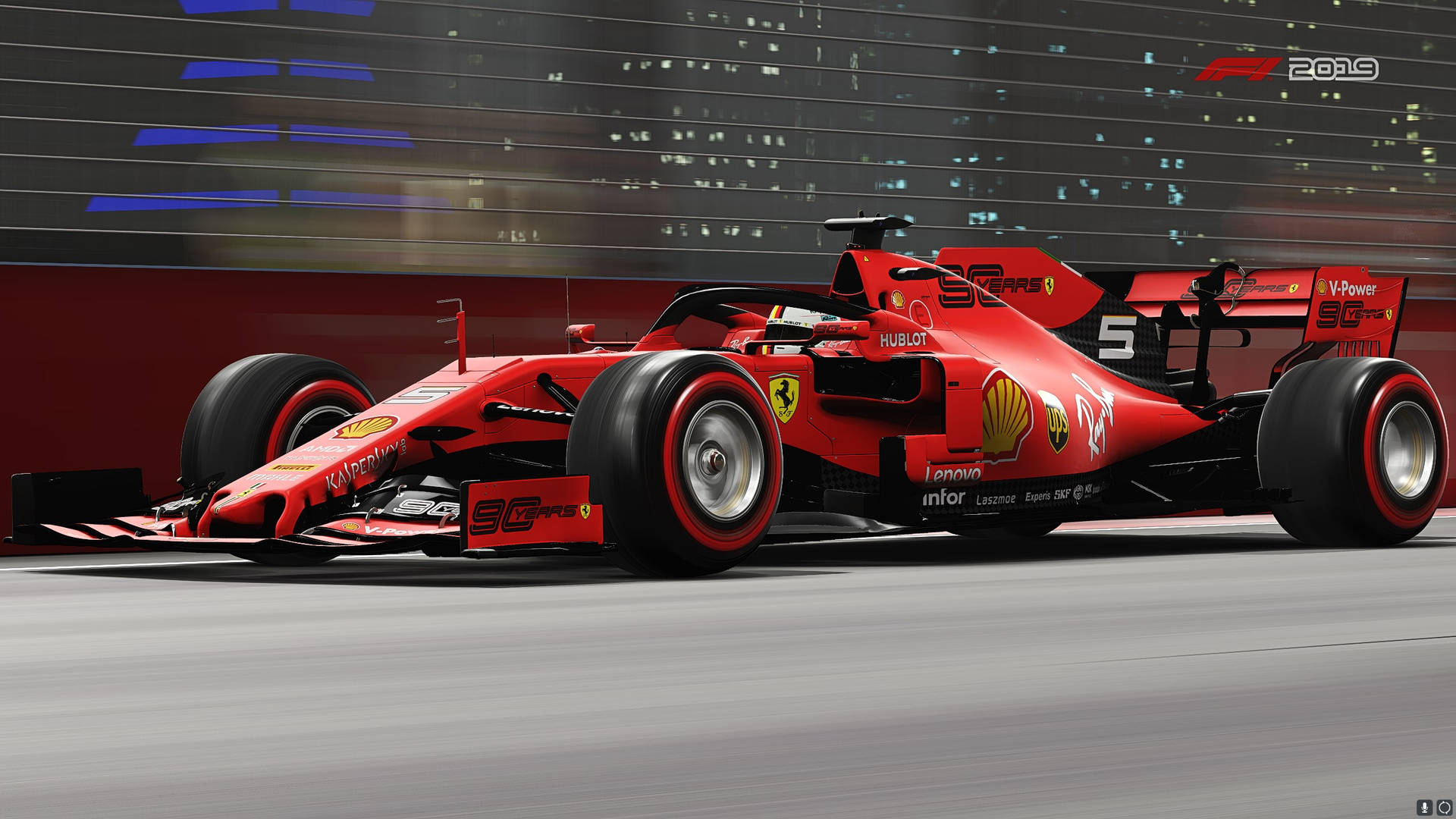 Ferrariin Der Formel 1 2019 Wallpaper