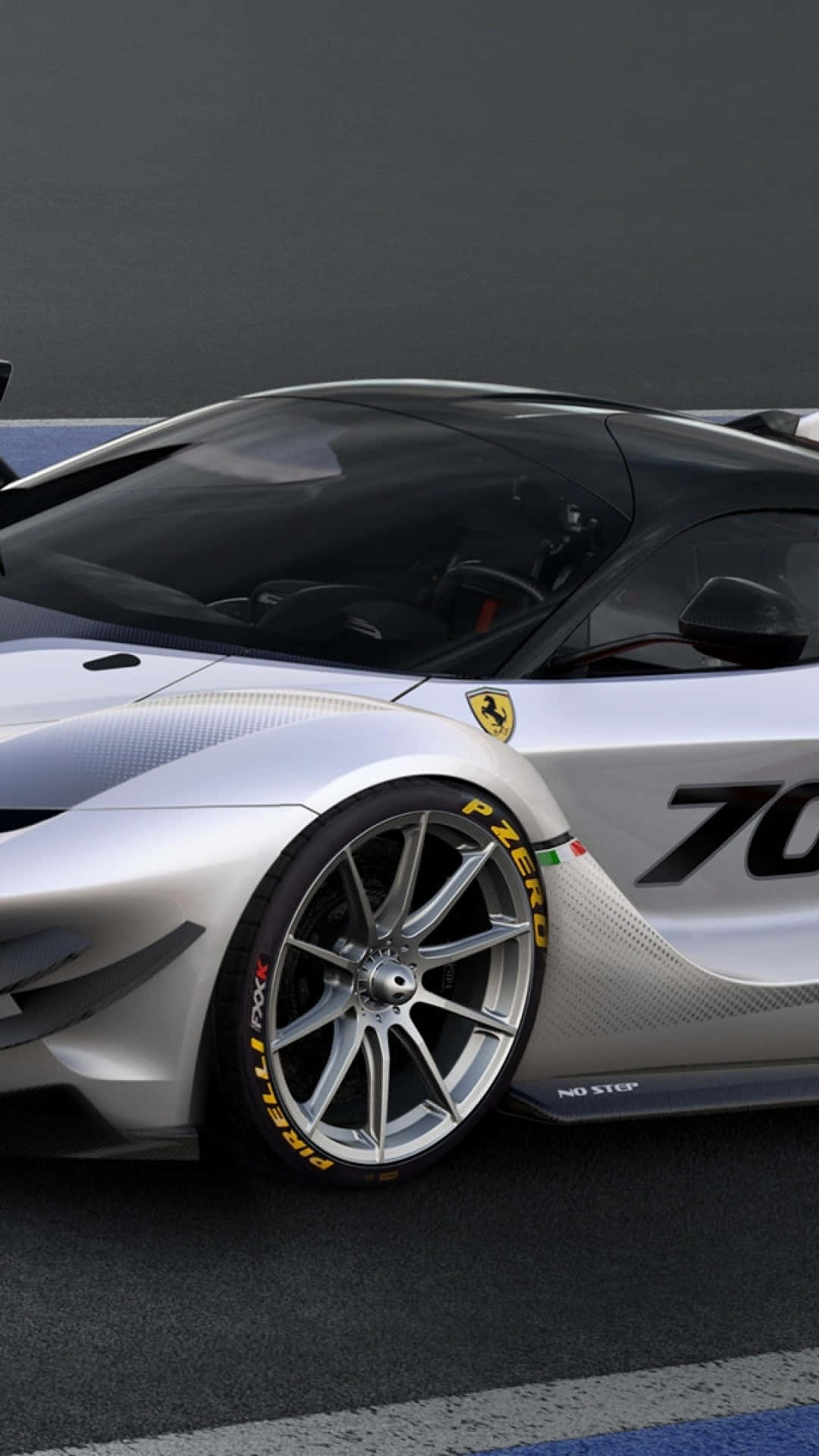 The Ferrari F12tr Concept Is Shown In This Image Wallpaper