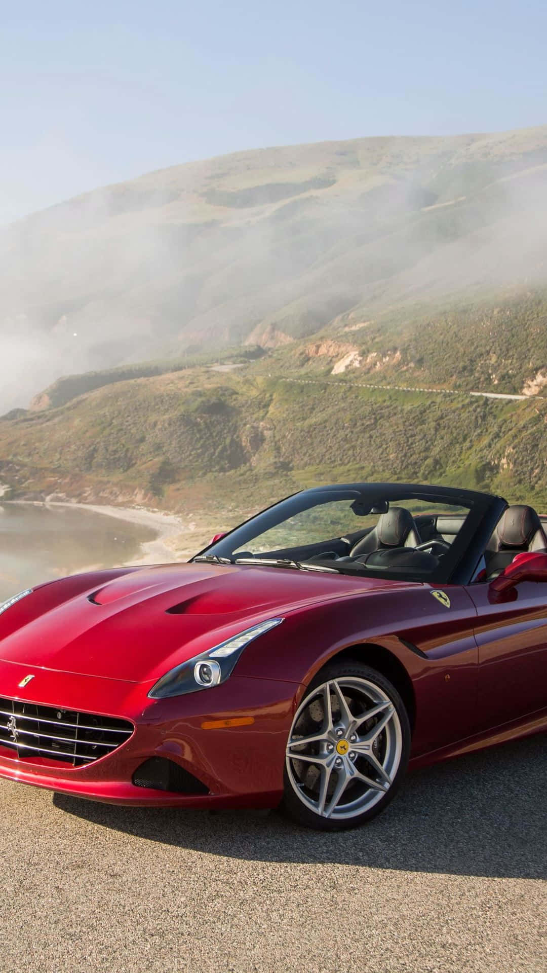 Nyd dine statussymboler - Ferrari iPhone X baggrundsbillede. Wallpaper