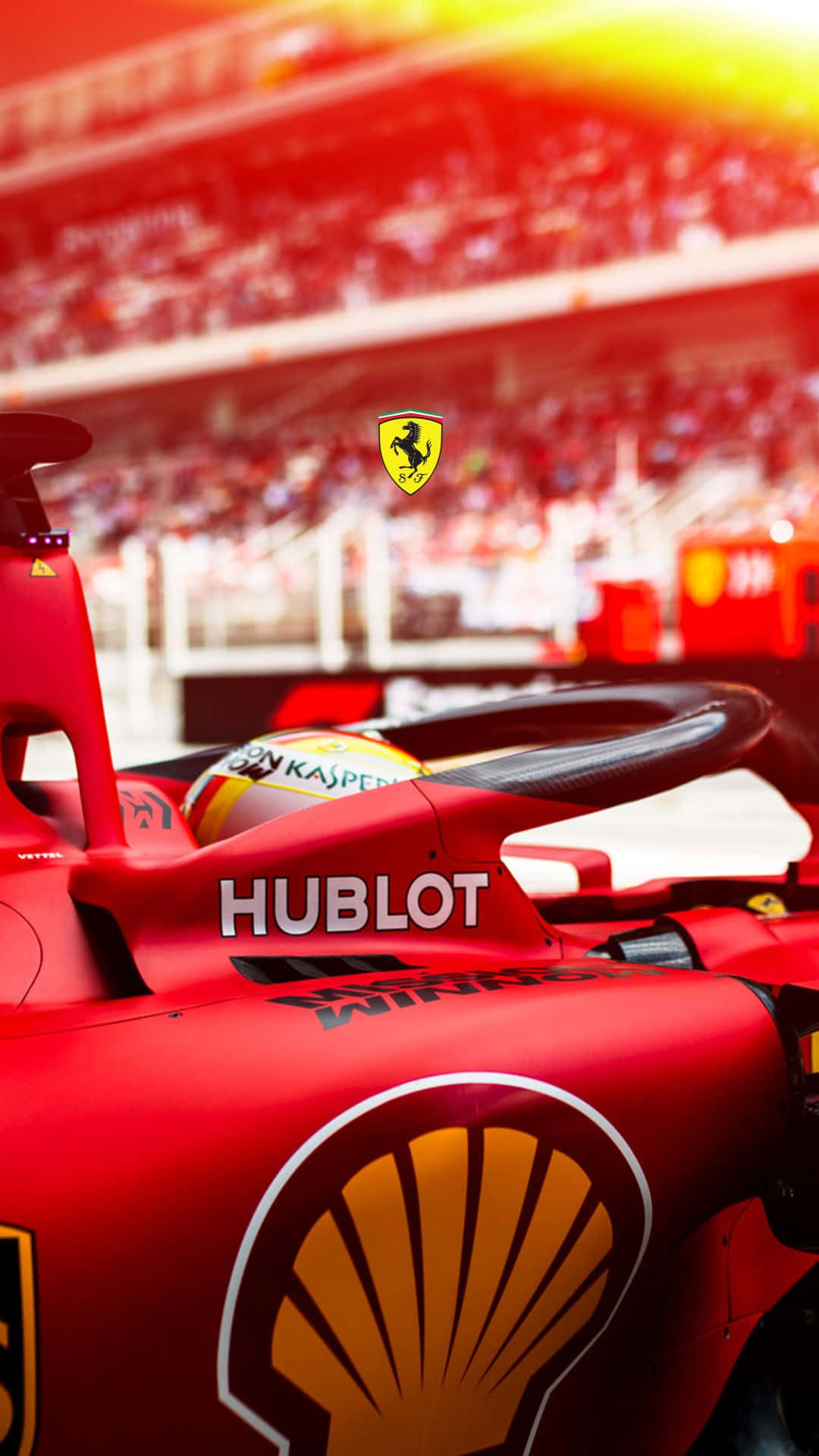 Få den seneste Ferrari flagskib iPhone X i dag Wallpaper