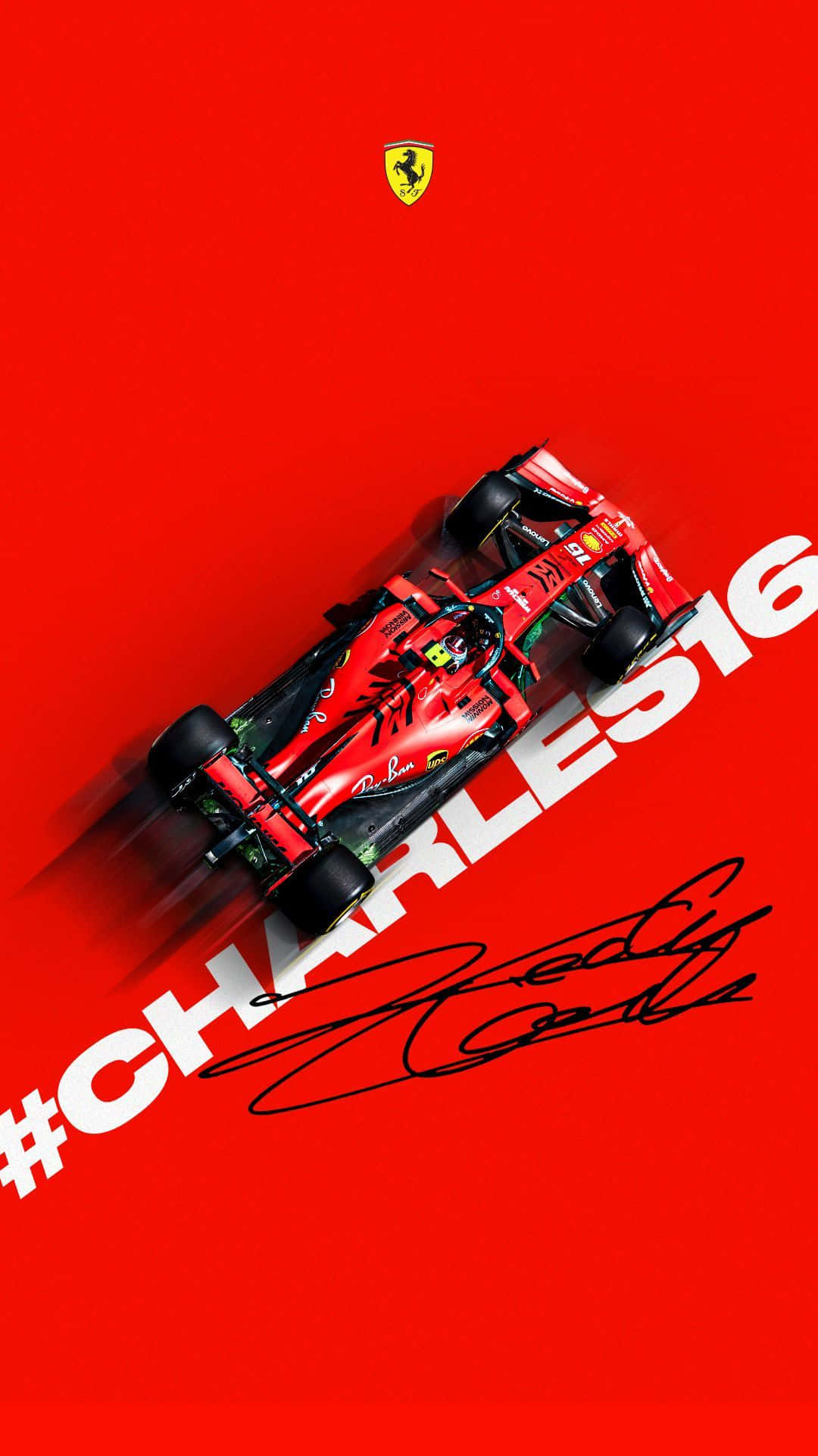 Get behind the wheel with Ferrari and the iPhone X Wallpaper
