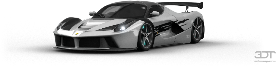 Ferrari La Ferrari Aperta Side View PNG