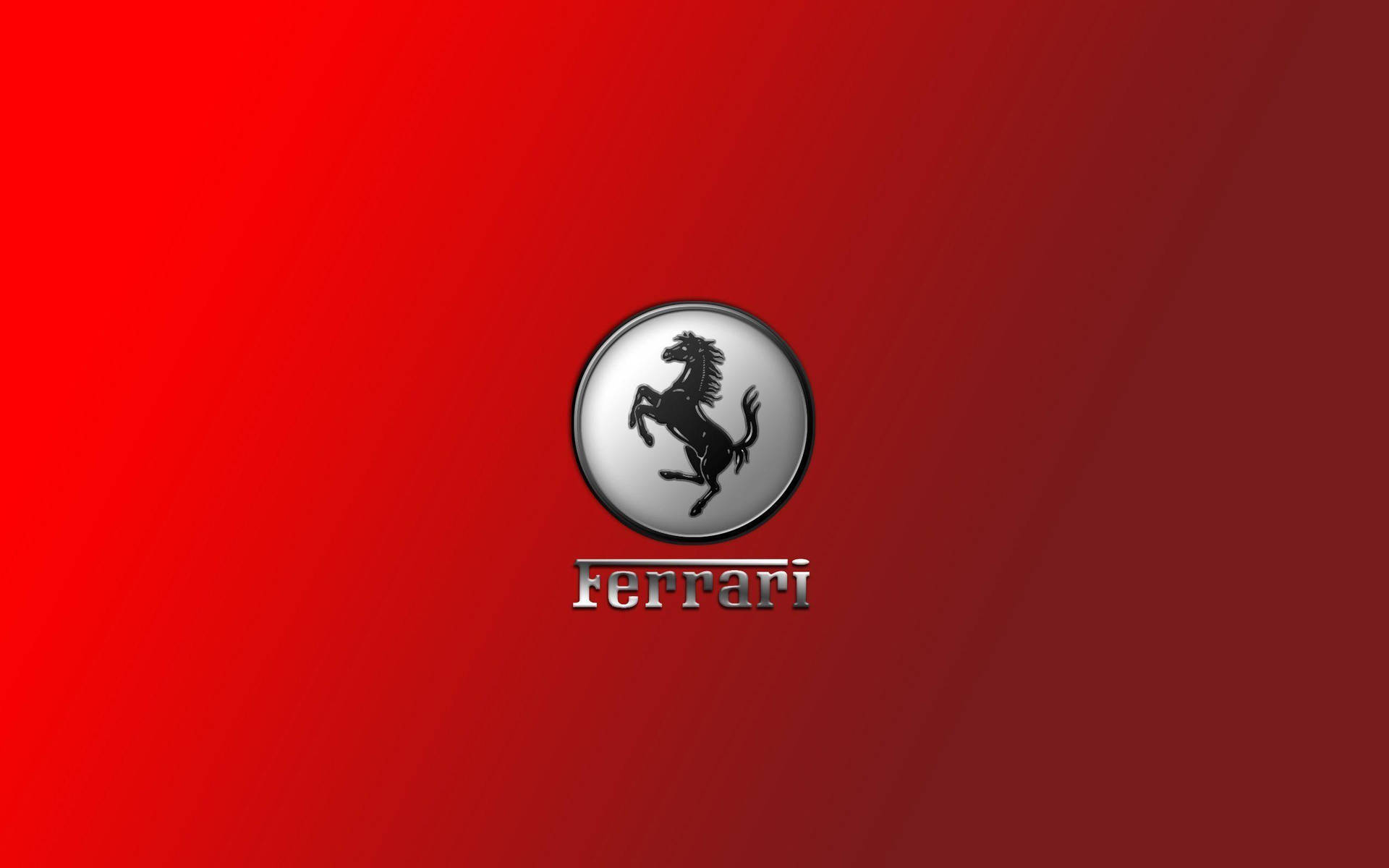 Ferrarilogo Für Sportwagenmarken Wallpaper