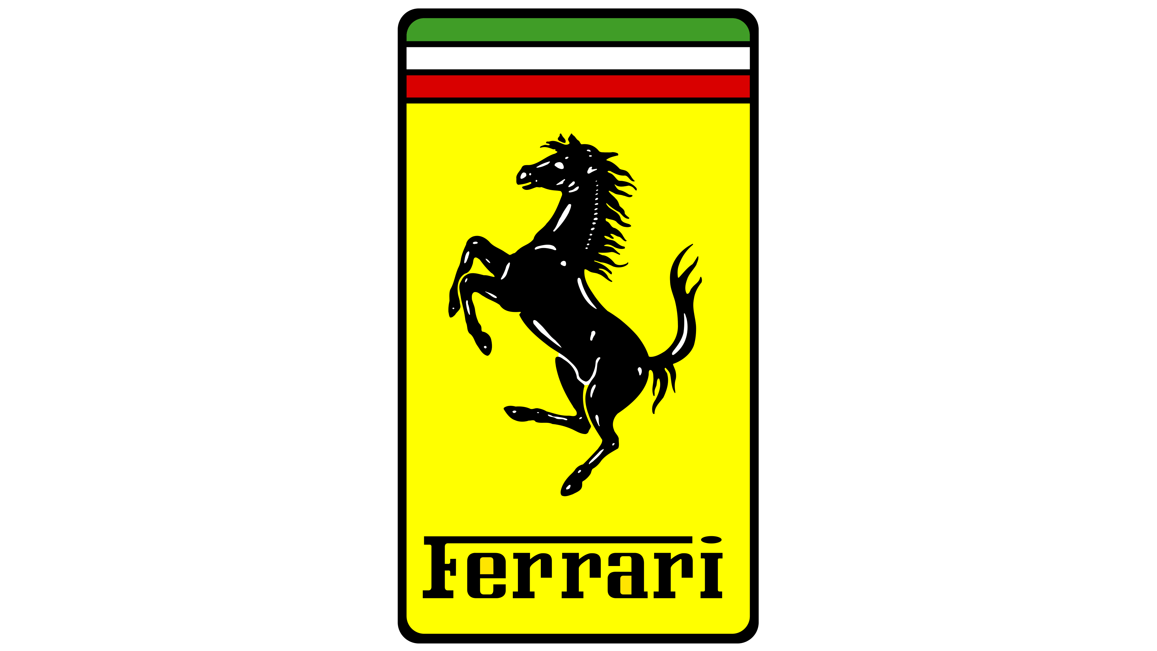 Ferrari Logowith Prancing Horse PNG