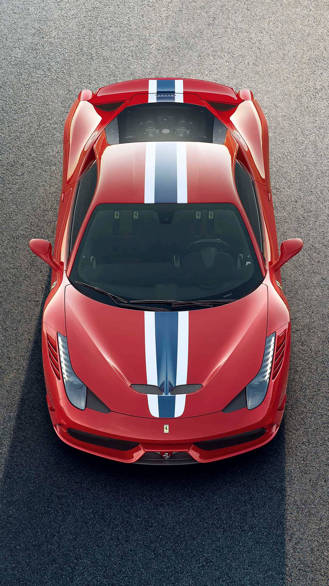 Bakgrundsbildför Datorn Eller Mobilen Med En 2014 458 Speciale Ferrari. Wallpaper