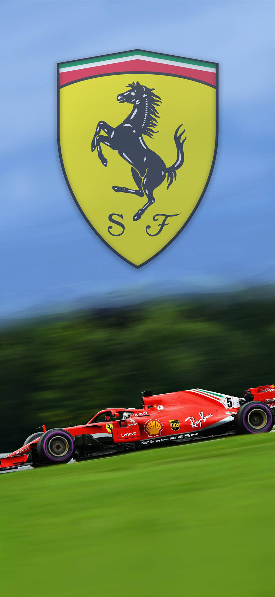 Sports Team Scuderia Ferrari Phone Poster Wallpaper