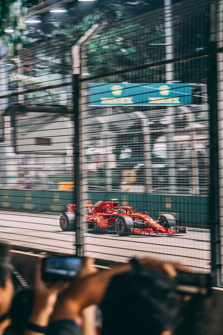2022sfida Telefono Ferrari F1 Rosso Sfondo