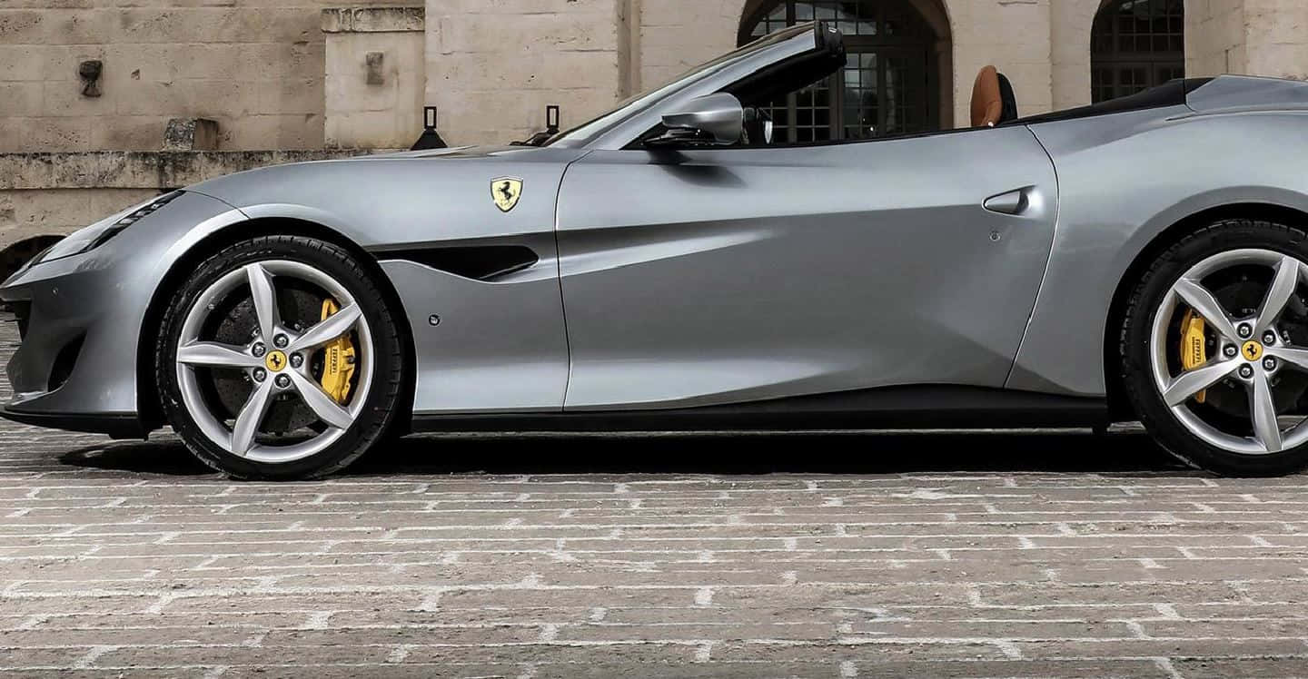 Ferrari Portofino in Action Wallpaper