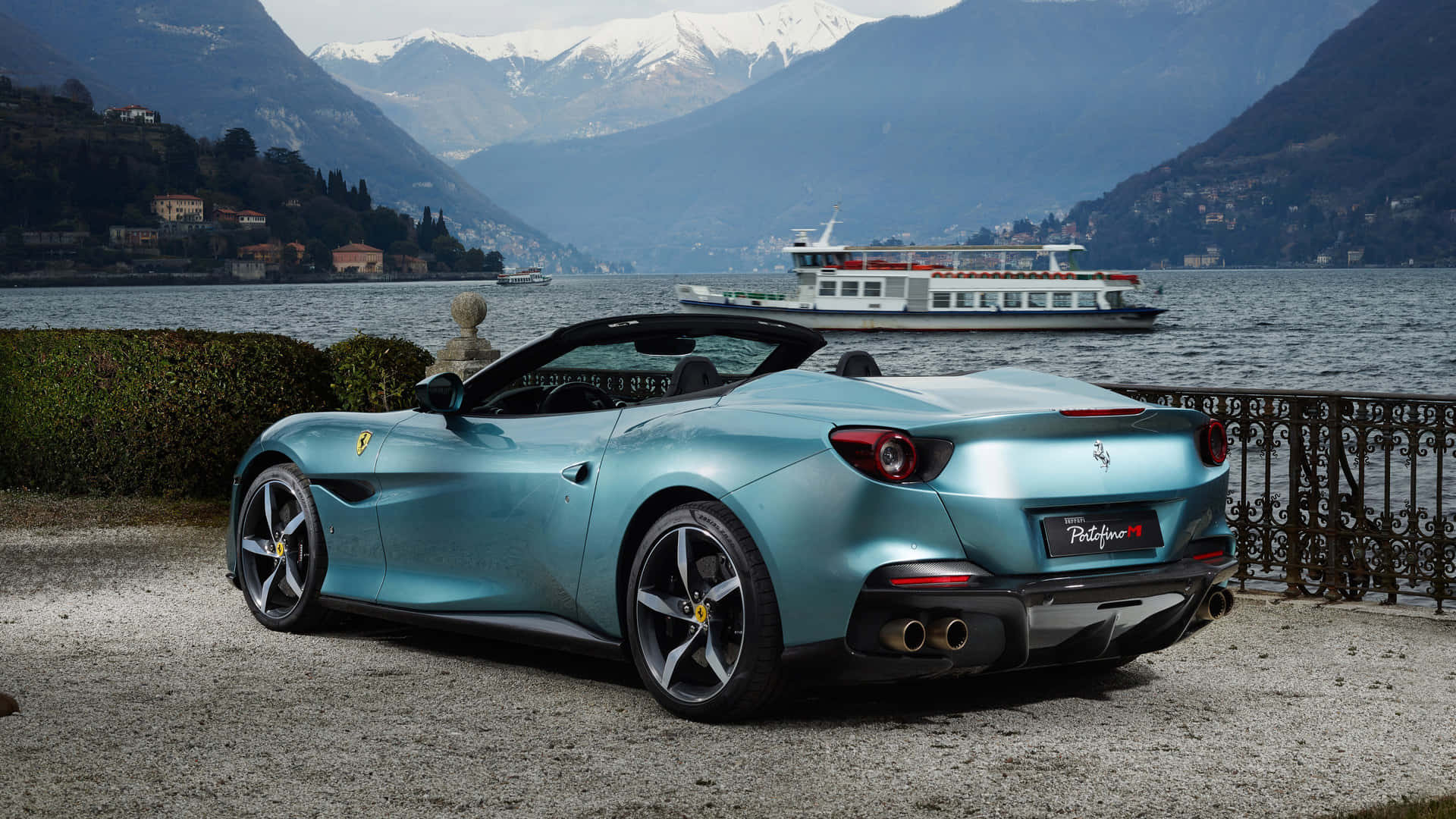 Experience the Thrill - Ferrari Portofino Wallpaper
