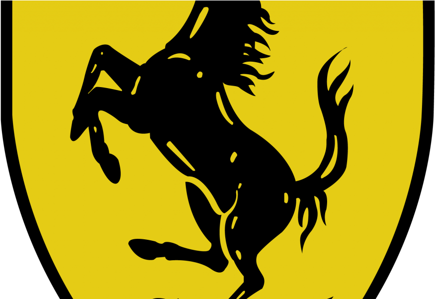 Download Ferrari Prancing Horse Logo | Wallpapers.com