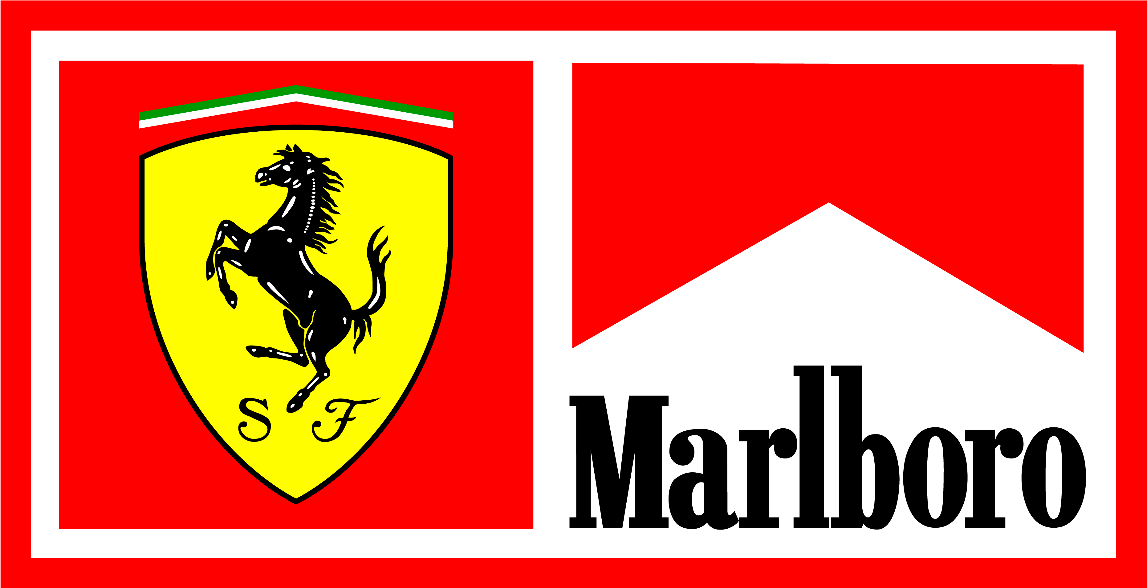 Ferrariand Marlboro Logos PNG