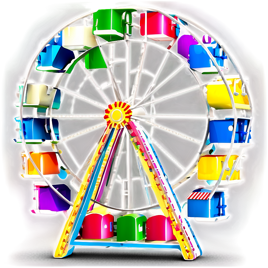 Ferris Wheel A PNG