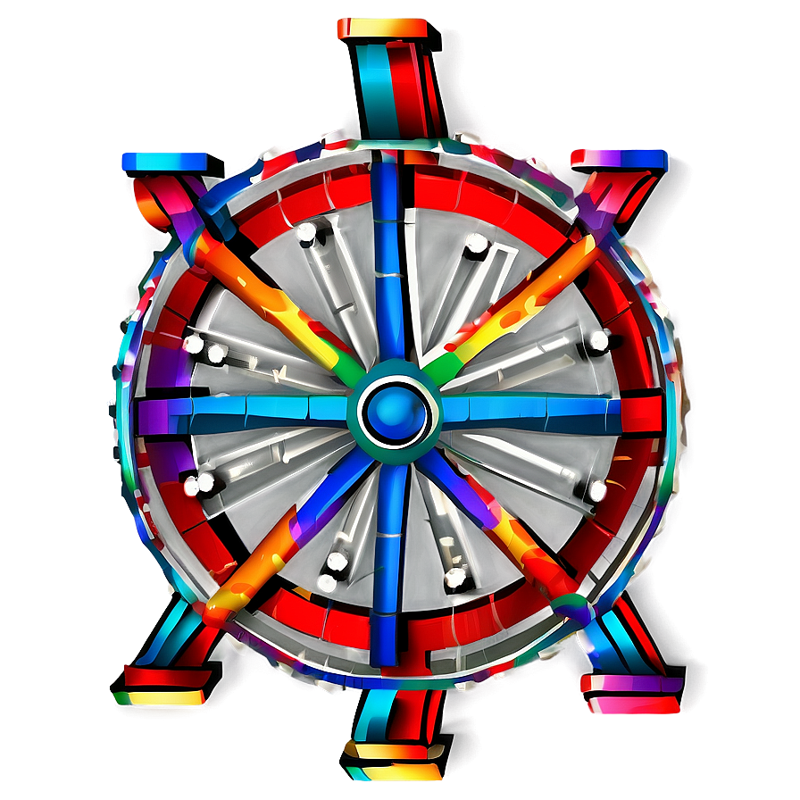 Ferris Wheel Icon Png 06122024 PNG