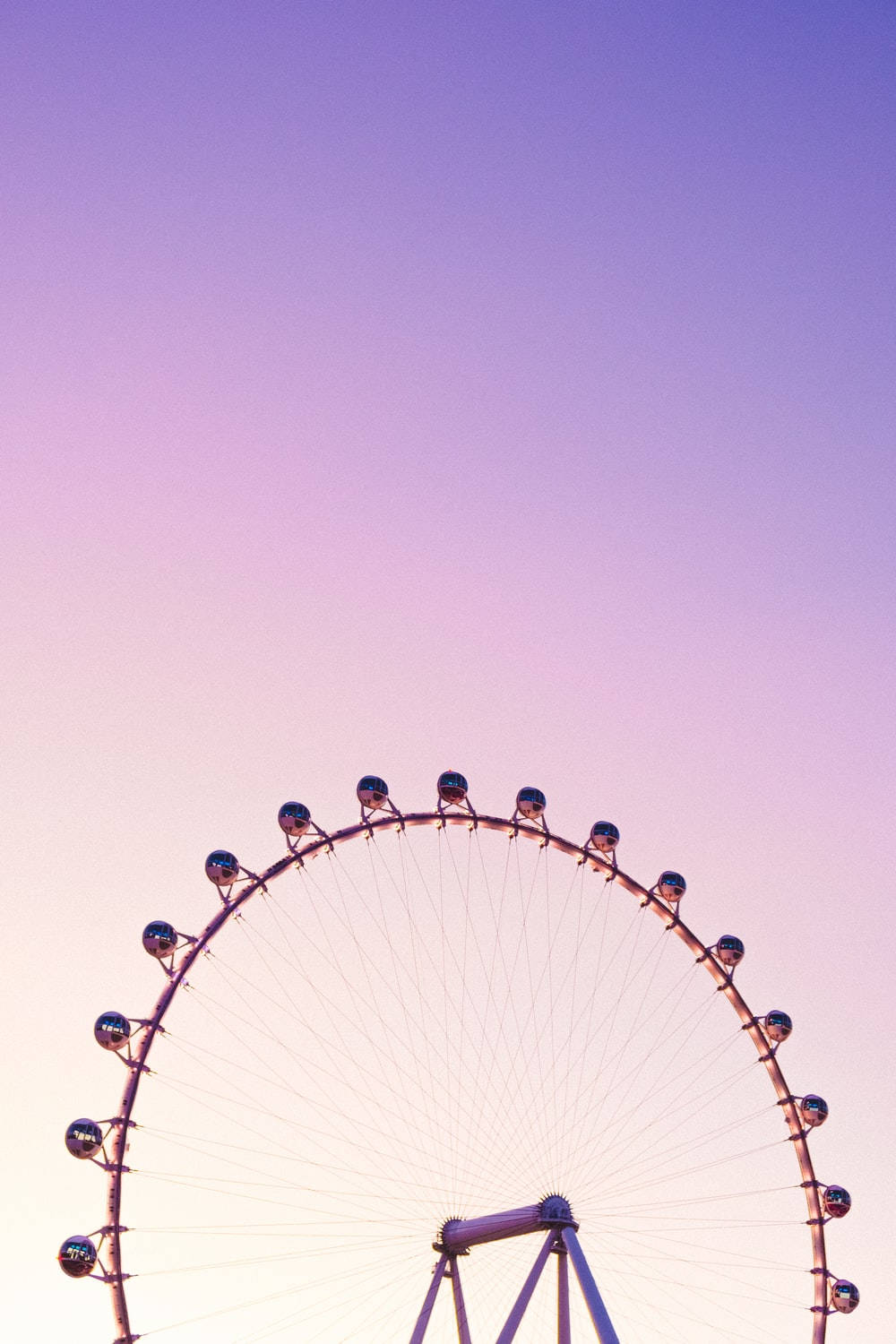 Ferriswheel Pastel Lila Tumblr Wallpaper