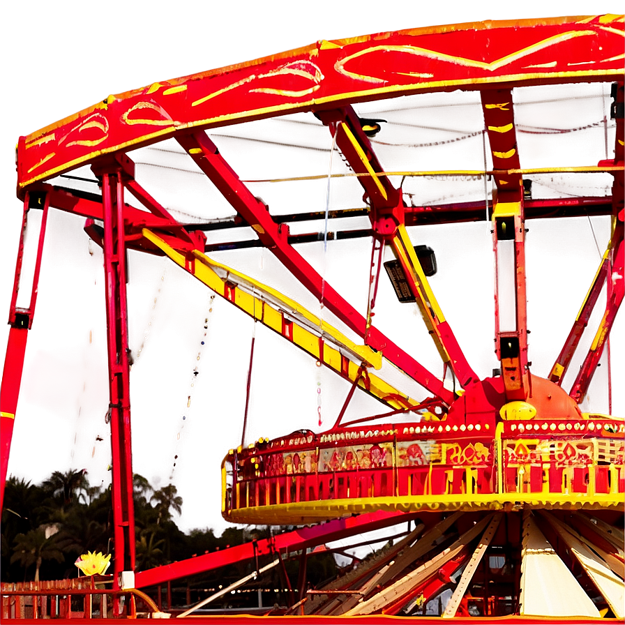 Ferris Wheel Sunset Romance Png Abq33 PNG