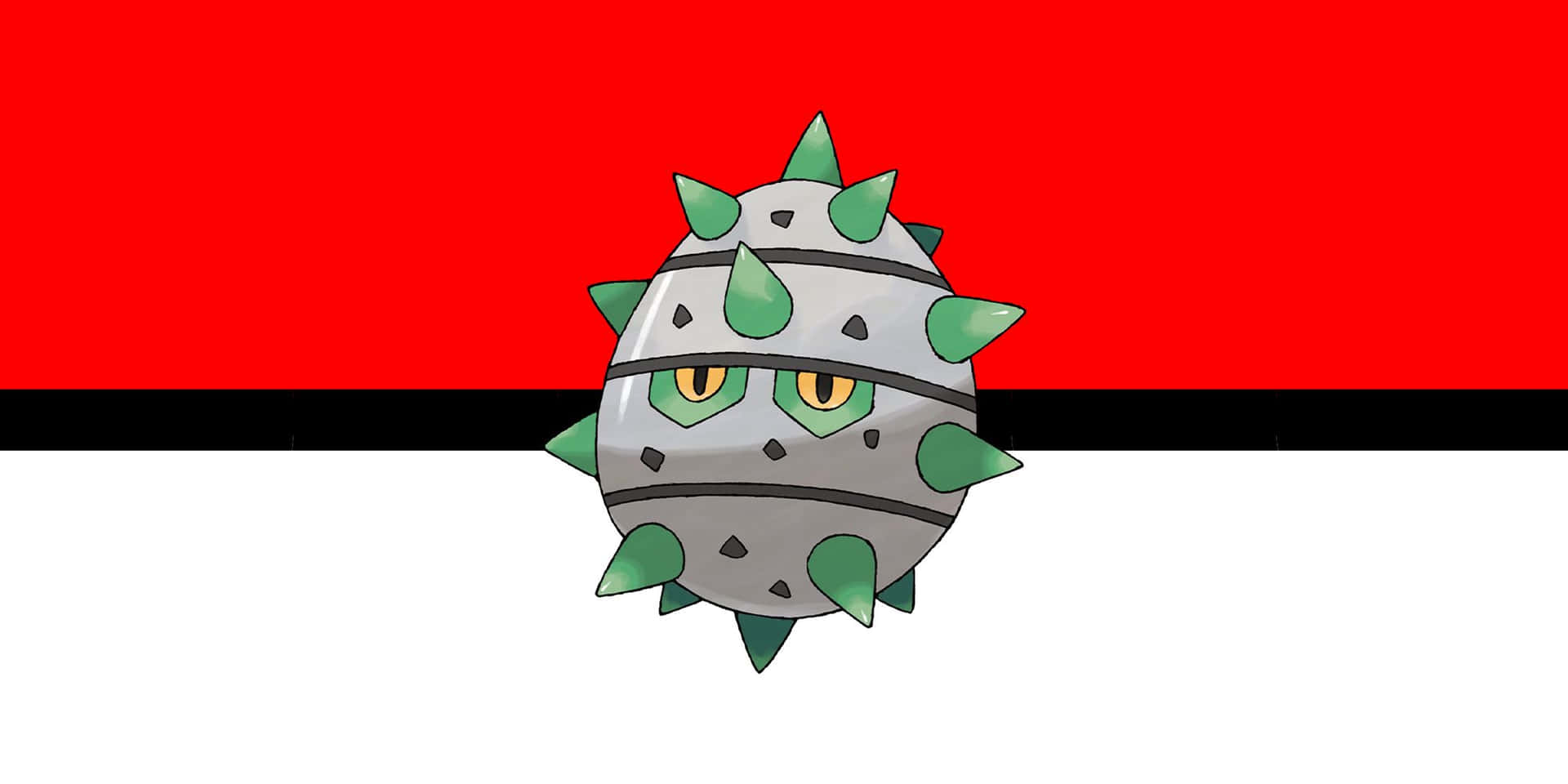 Ferroseed Pokemon Logo Wallpaper