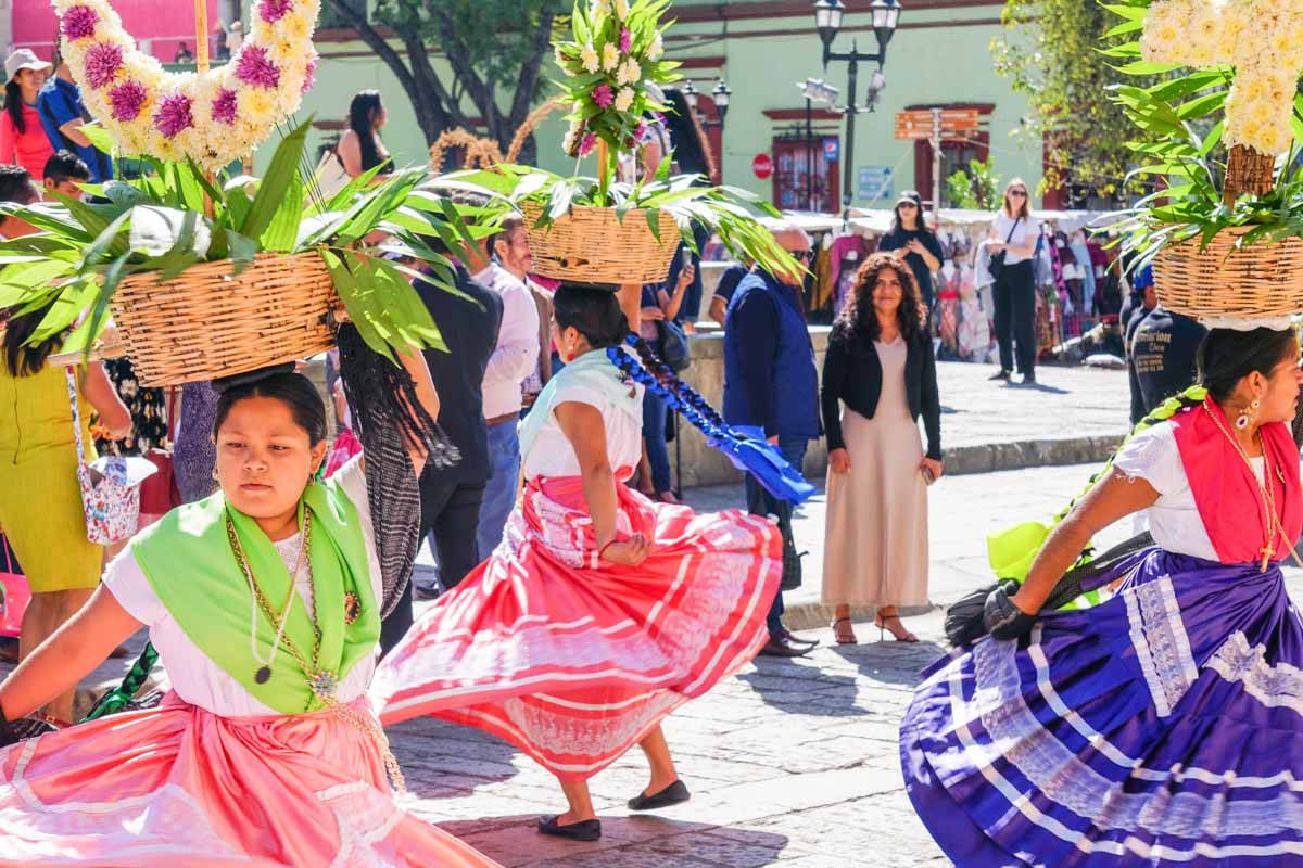 Festivaldi Danza A Oaxaca. Sfondo
