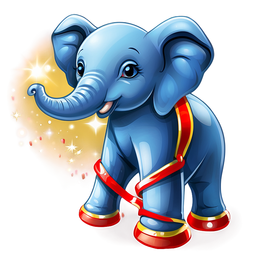 Festive Baby Elephant Png Heo41 PNG