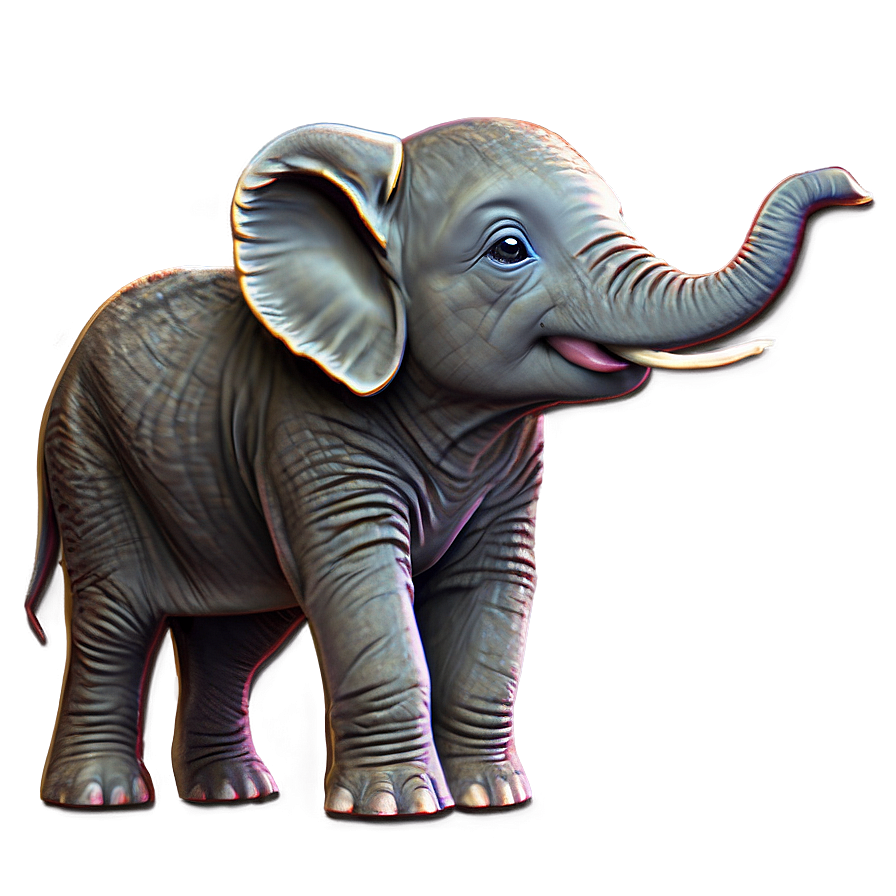 Festive Baby Elephant Png Mrc PNG