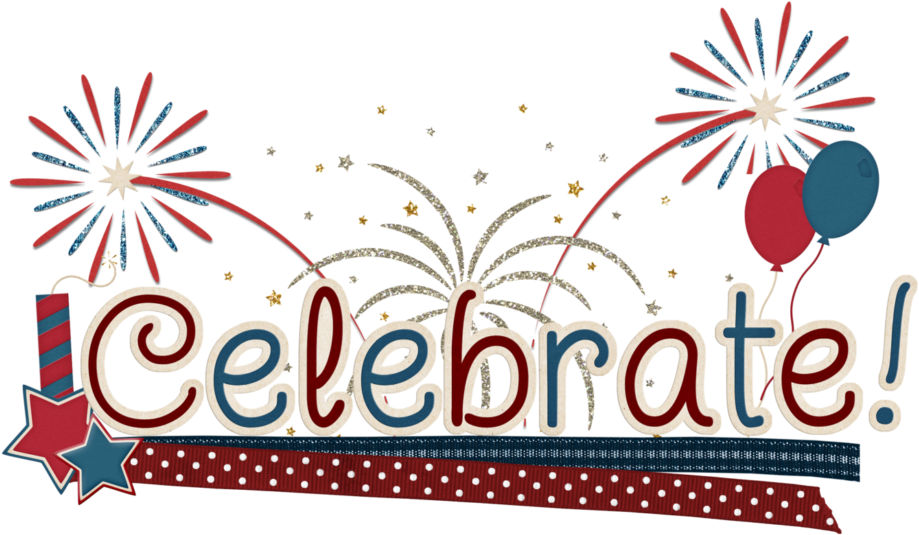 Festive Celebrate Fireworks Clipart PNG