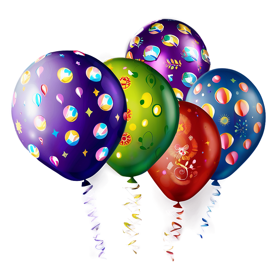 Festive Celebration Balloon Png 93 PNG