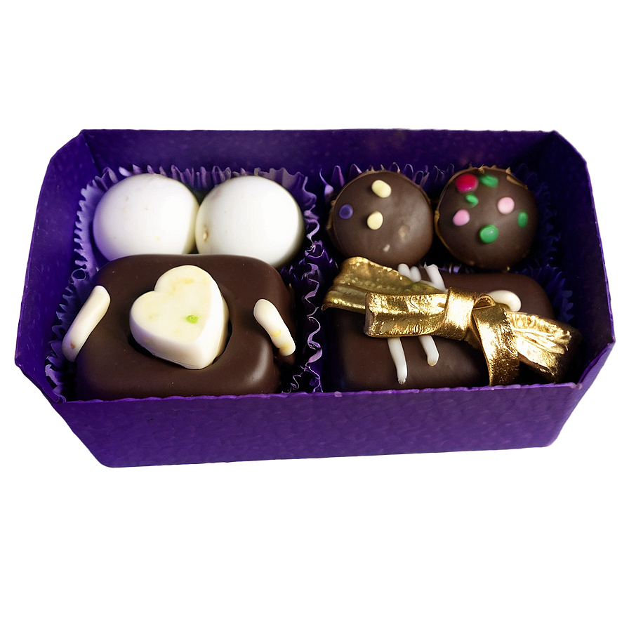Festive Chocolate Box Png Psk PNG