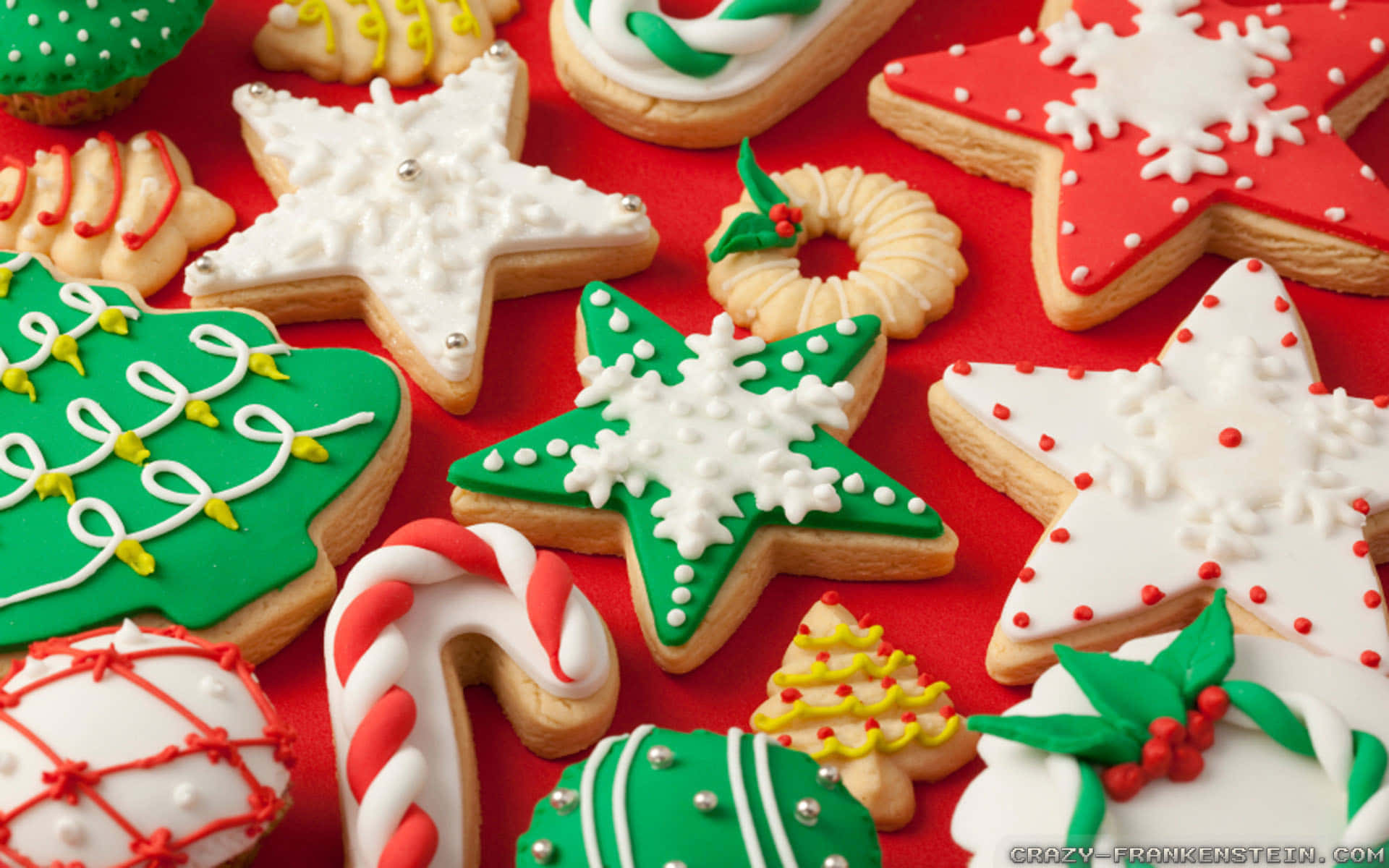 Festive Christmas Cookies Decoration.jpg Wallpaper