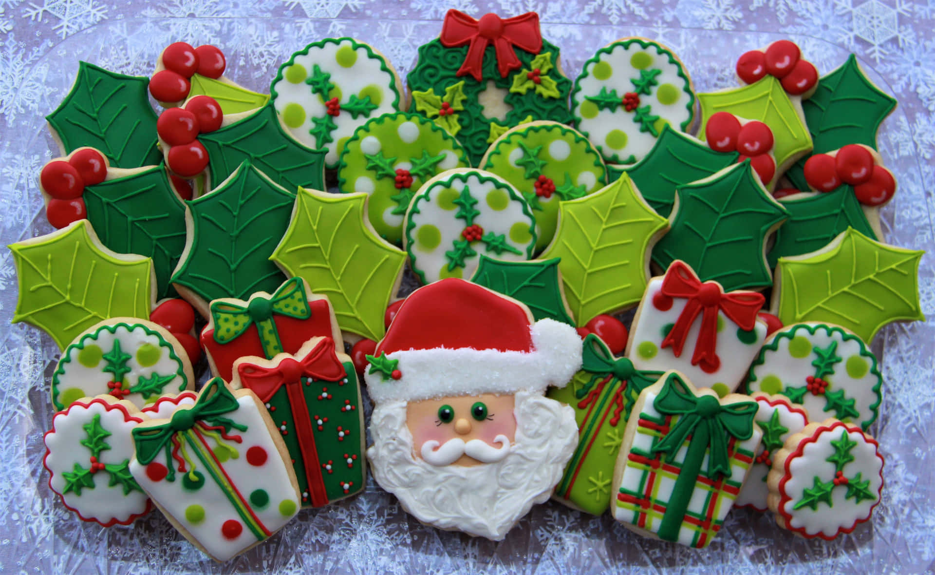 Festive Christmas Cookies Decoration.jpg Wallpaper