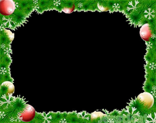 Download Festive Christmas Frame Border | Wallpapers.com