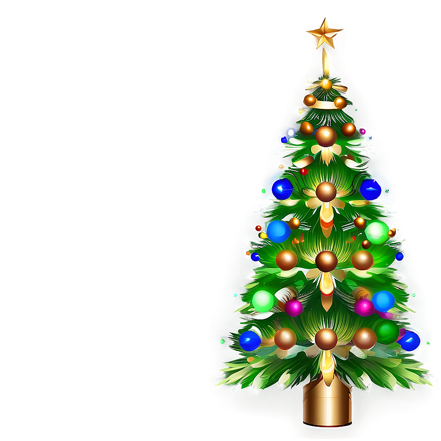 Festive Christmas Tree Transparent Png Ian36 PNG