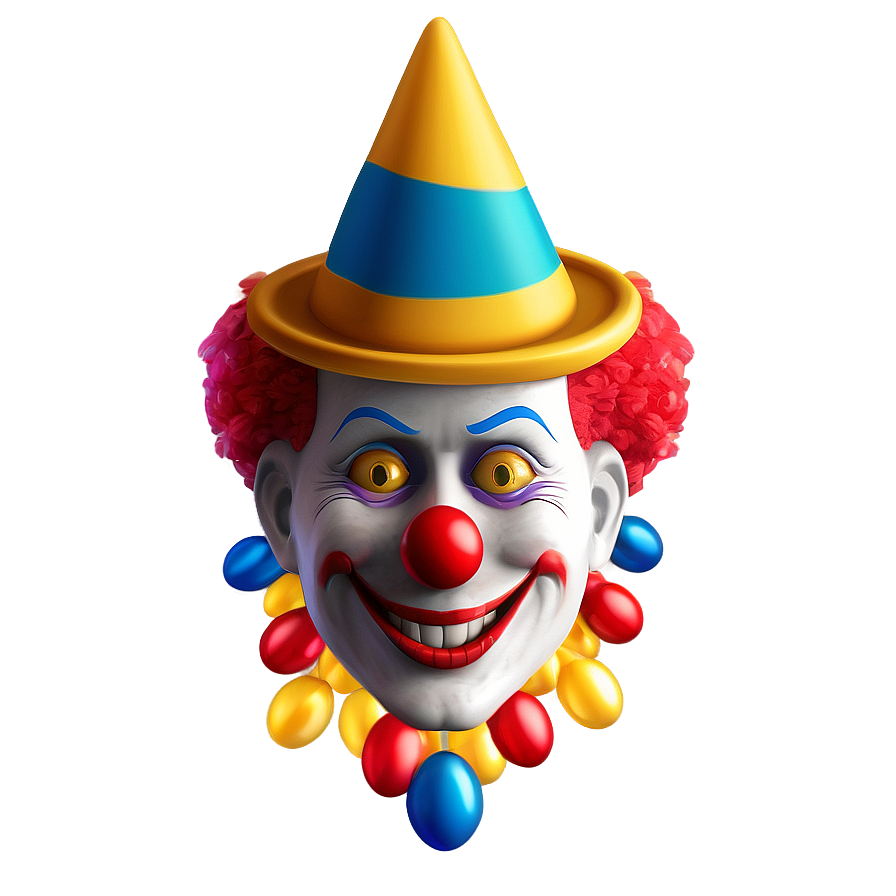 Festive Clown Emoji Png 10 PNG