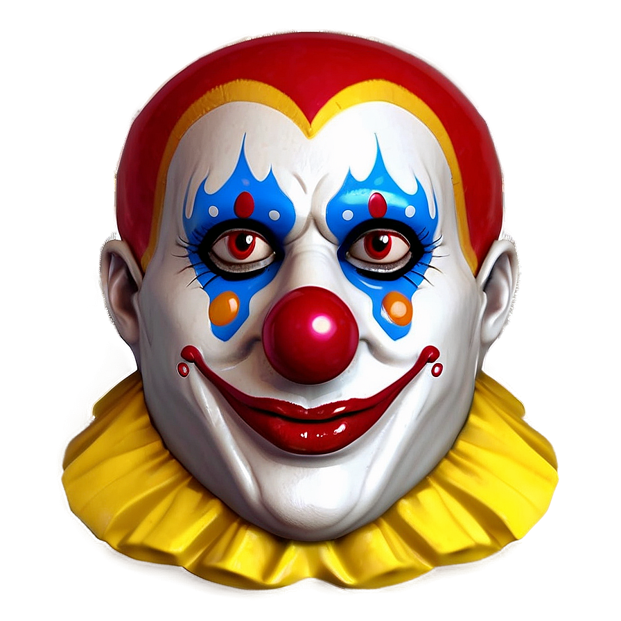 Festive Clown Mask Png Yfi PNG