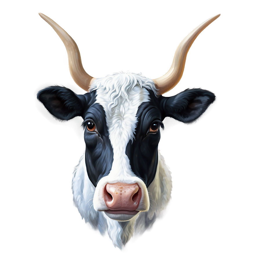 Festive Cow Face Png Bcc51 PNG