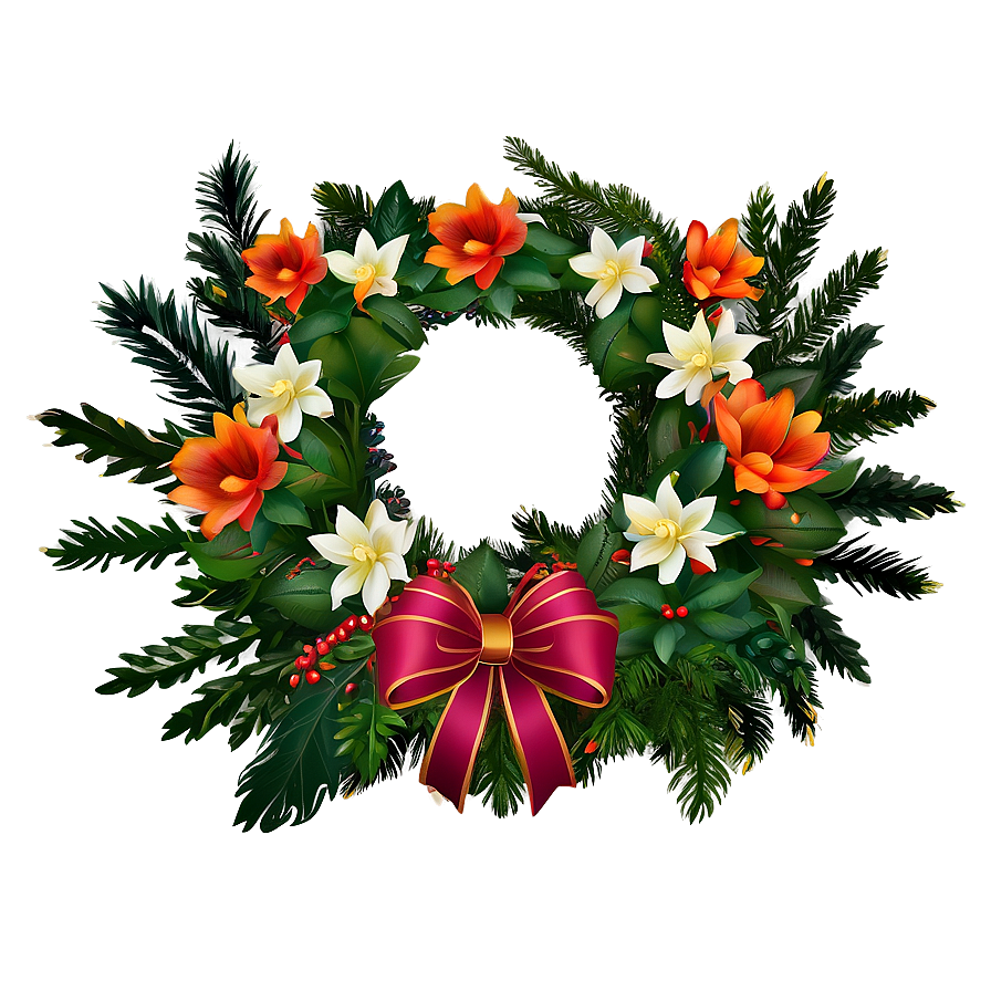 Festive Floral Arrangement Png Fje PNG