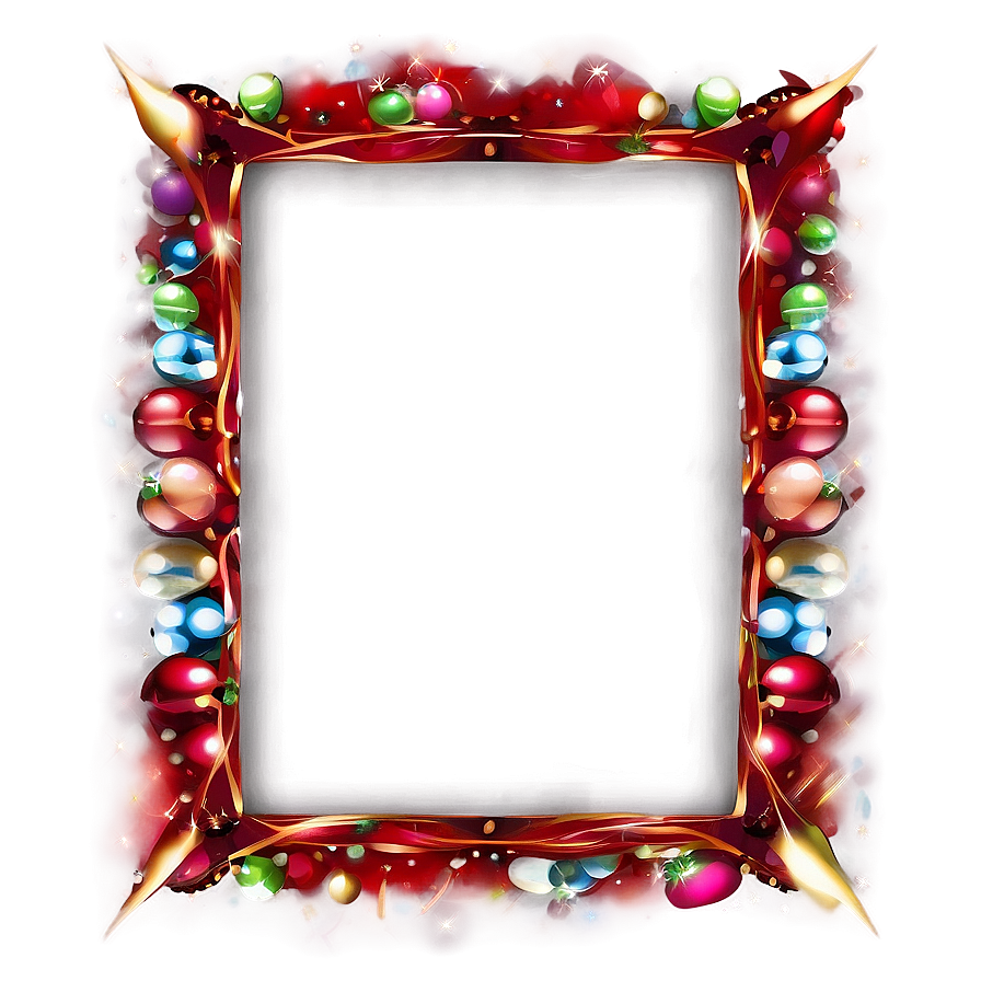 Festive Frame Png 05252024 PNG