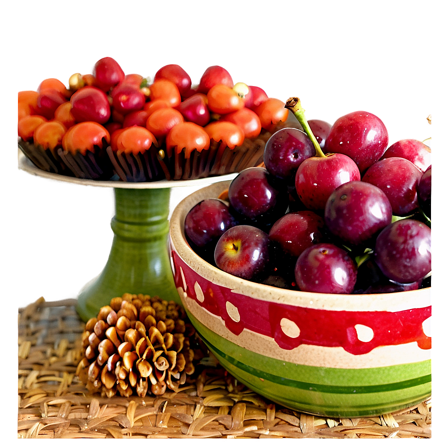 Festive Fruit Bowl Png Nvc98 PNG