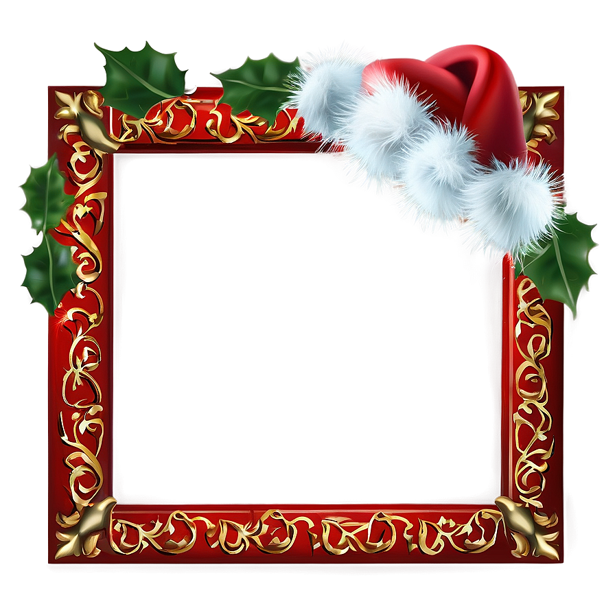 Festive Holiday Frame Png Pnf PNG