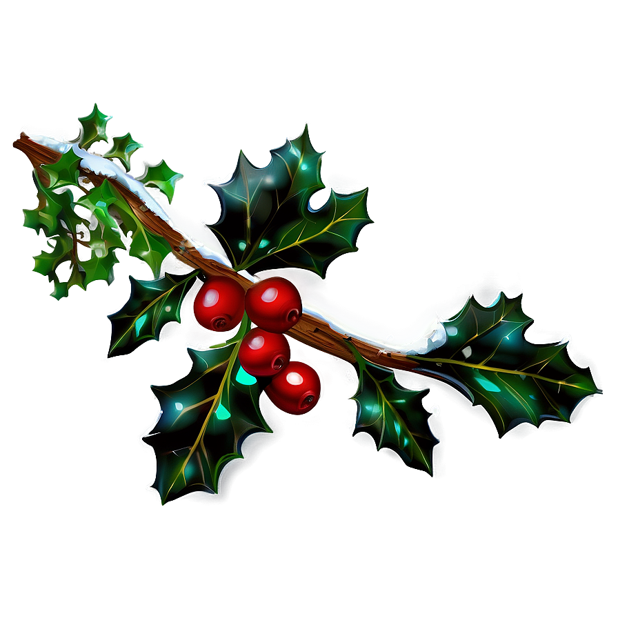 Festive Holly Png Fgi4 PNG