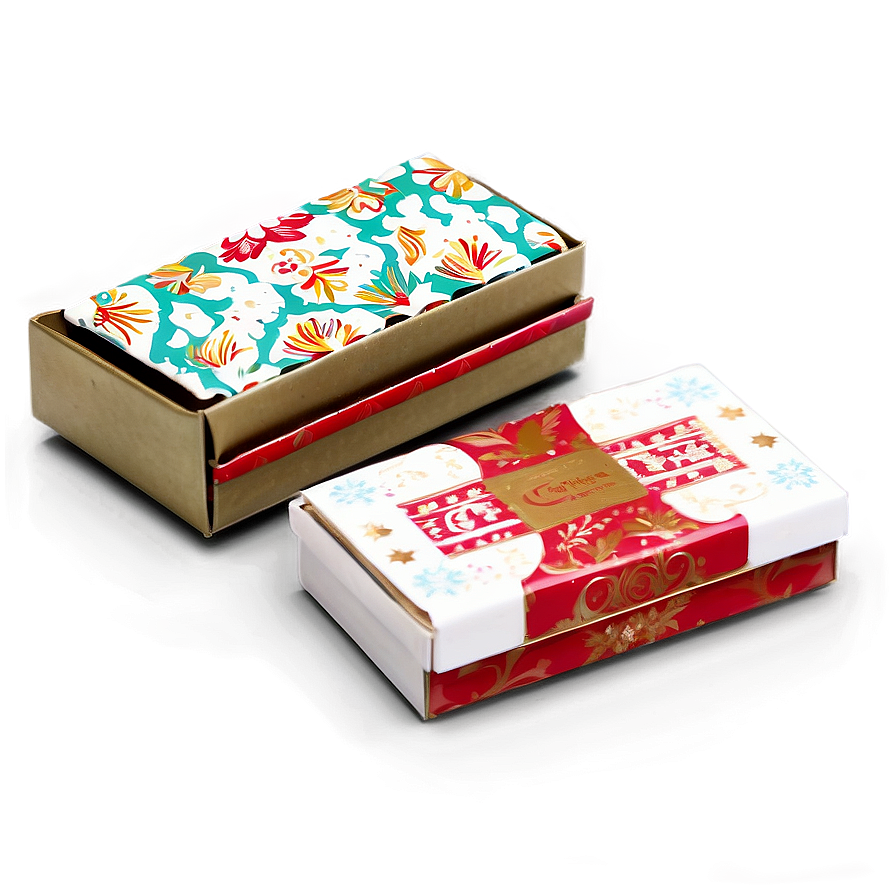 Festive Matchbox Selection Png 06202024 PNG