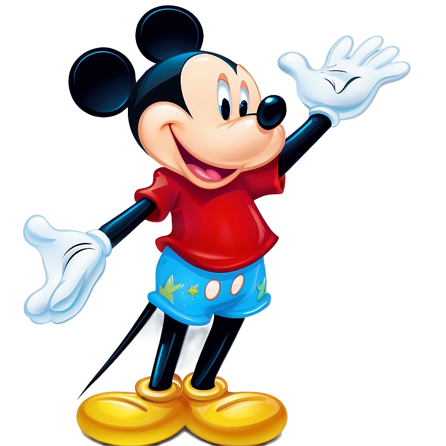 Festive Mickey Mouse Clipart Png Aou85 PNG