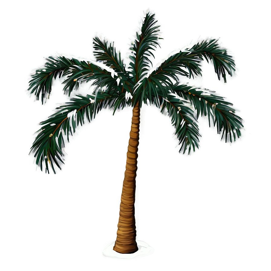 Festive Palm Trees Png 12 PNG