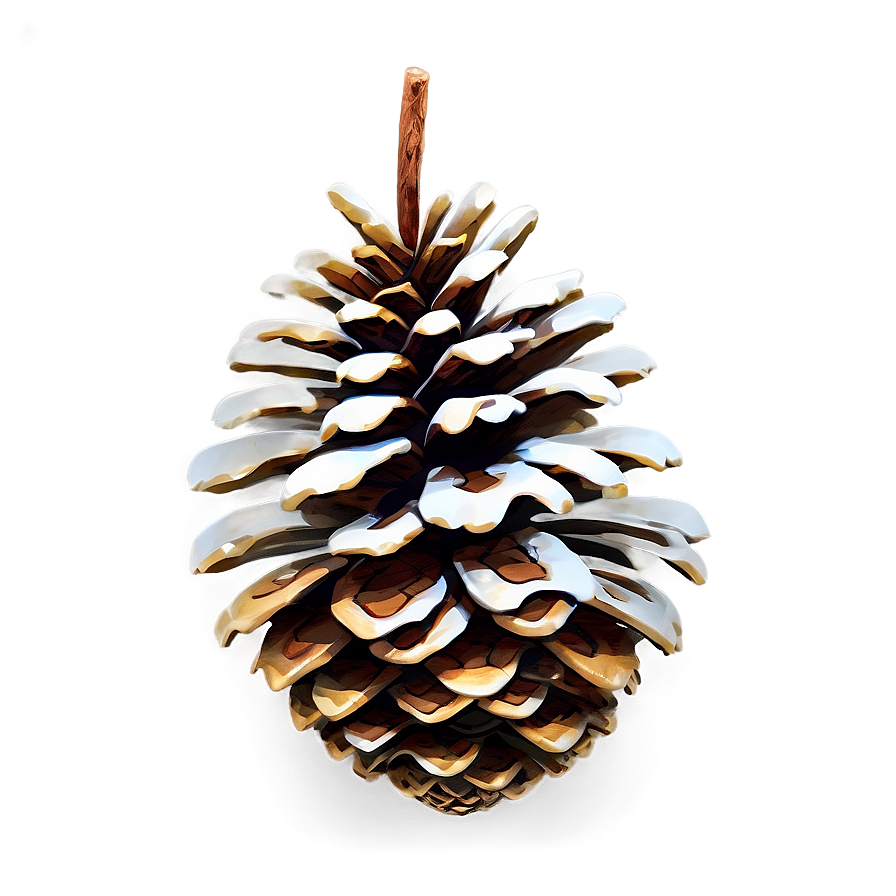 Festive Pinecone Design Png 06132024 PNG