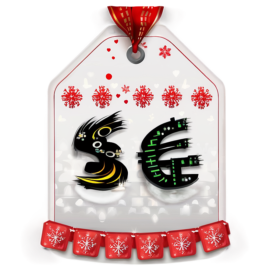 Festive Price Tag Theme Png Jib PNG