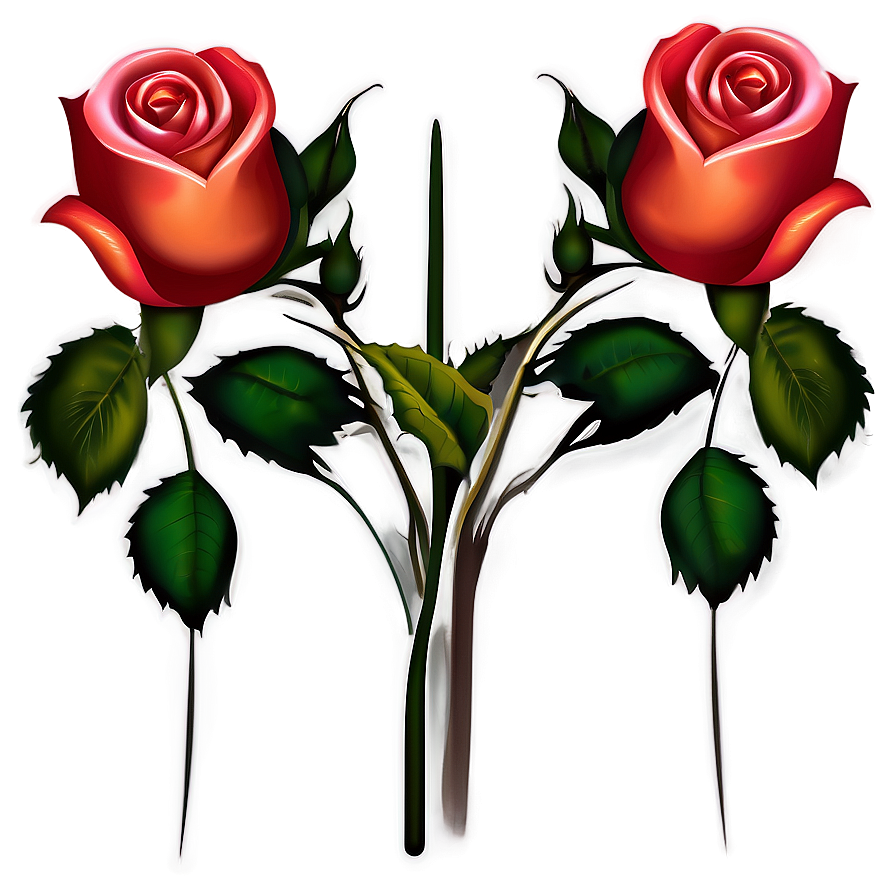 Festive Rose Clipart Png Ncp9 PNG