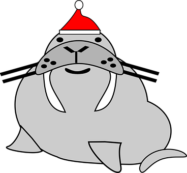 Festive Seal Graphic PNG