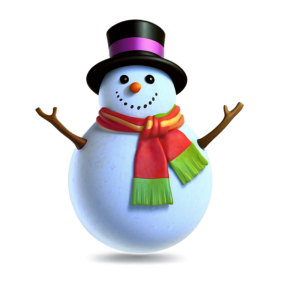 Festive Snowman Decoration Png 39 PNG