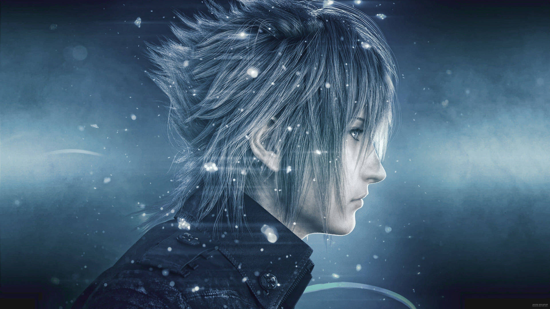 Noctis and his friends explore the world of Final Fantasy XV Wallpaper