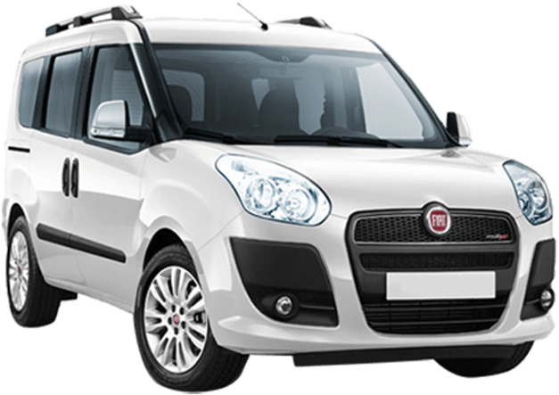 Fiat Compact M P V White PNG